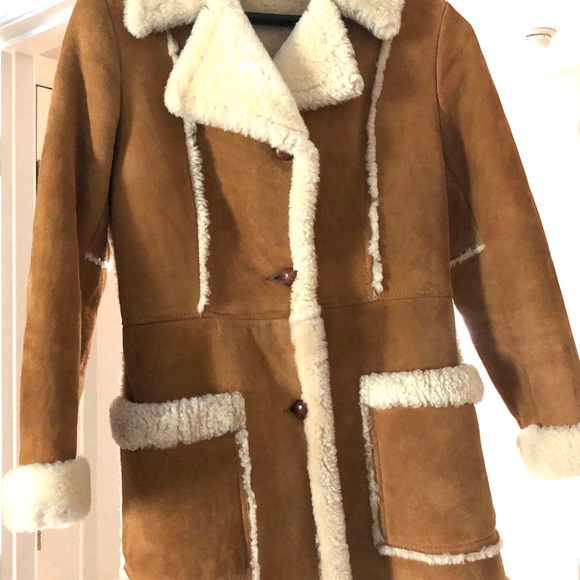 100% Shearling coat (very warm) - Picture 2 of 8